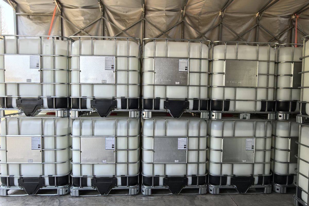 Warehouse storage at NTJN Chemical